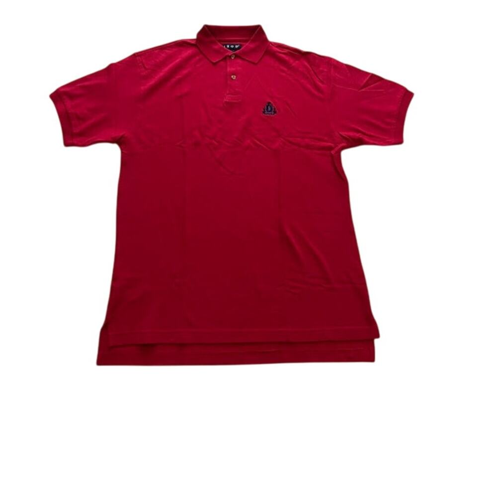 VTG 80s Izod Red Short Sleeve Polo Shirt NWOT